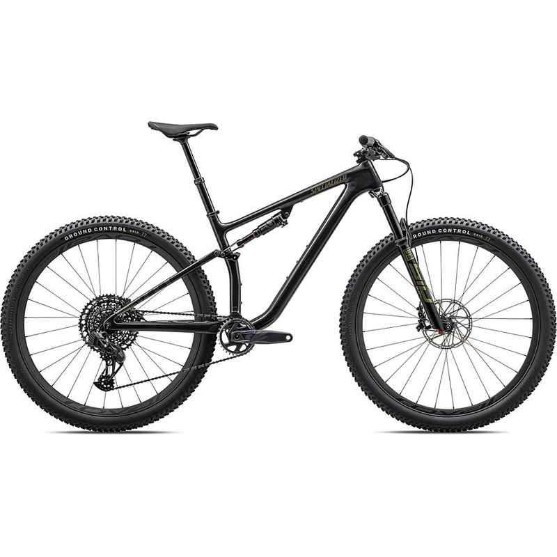2023 Specialized epic evo expert bike gloss carbon/gold ghost pearl/pearl xl