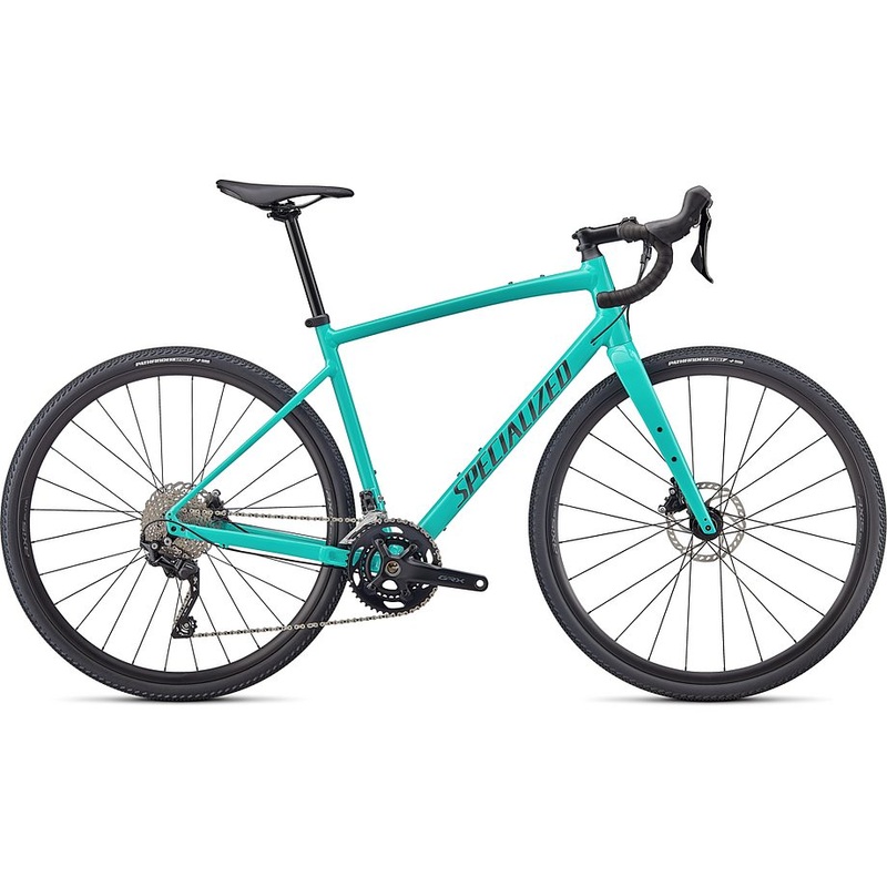 2024 Specialized diverge e5 elite bike gloss lagoon blue/smoke/chrome/clean 52