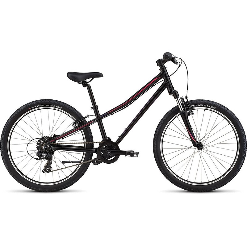 2021 Specialized htrk 24 bike black / acid pink / acid pink – acid blue crackle 11