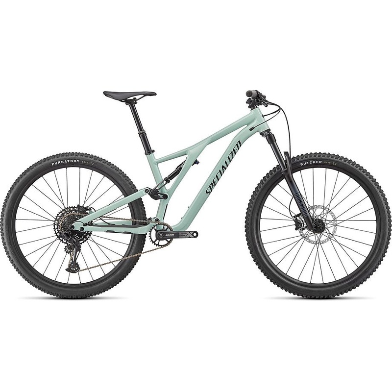 2024 Specialized Stumpjumper alloy bike gloss ca white sage / black s4
