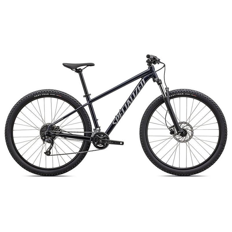 2023 Specialized rockhopper sport 29 bike gloss dark navy / dove grey l