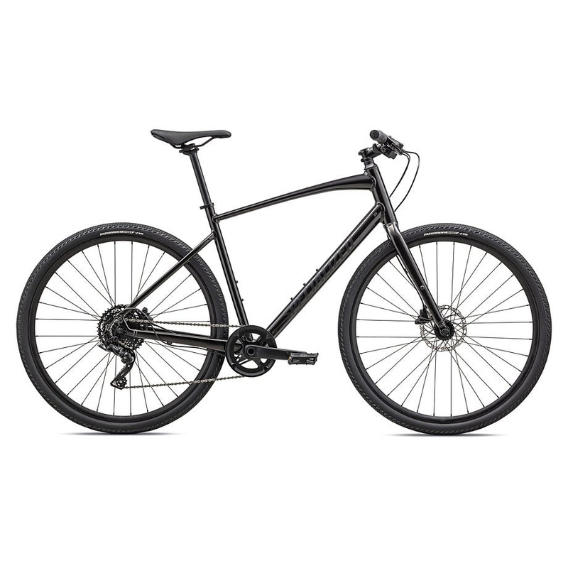 2023 Specialized sirrus x 3.0 bike gloss metallic obsidian / satin black reflective s
