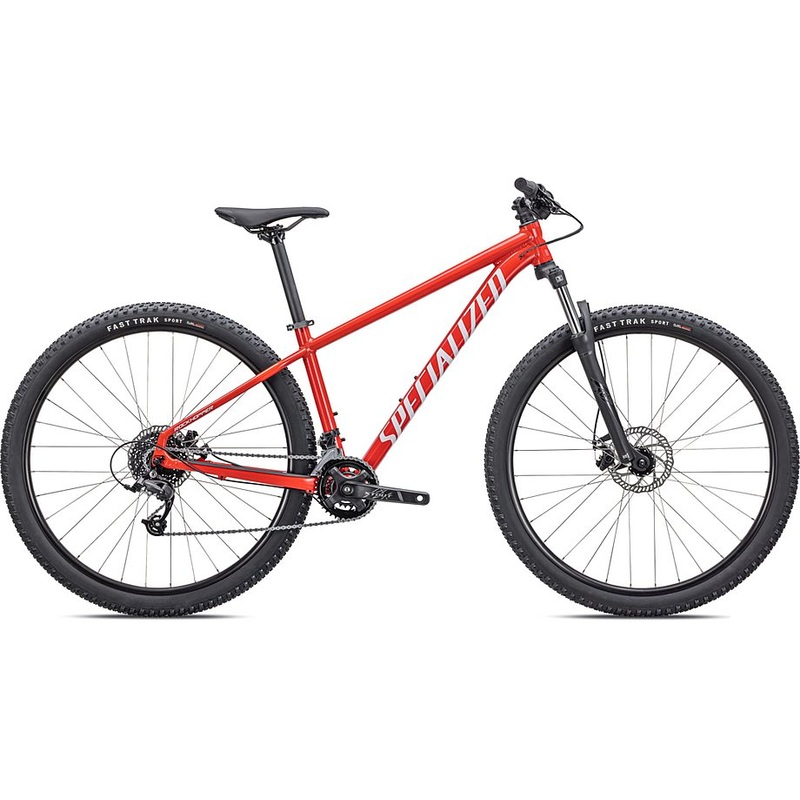 2024 Specialized rockhopper 29 bike gloss flo red / white xl