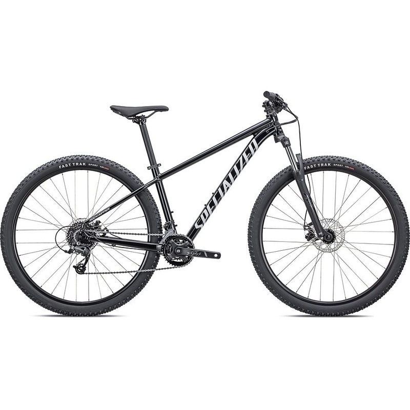 2024 Specialized rockhopper 29 bike gloss tarmac black / white m