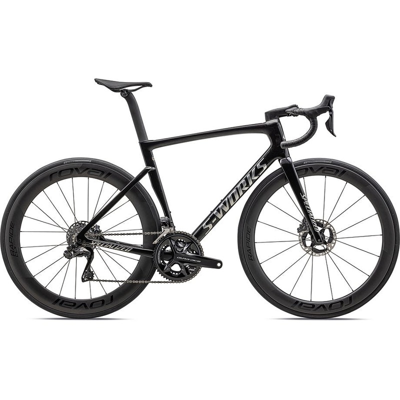 2023 Specialized tarmac sl7 S-Works di2 bike gloss black pearl granite over carbon / chrome 56
