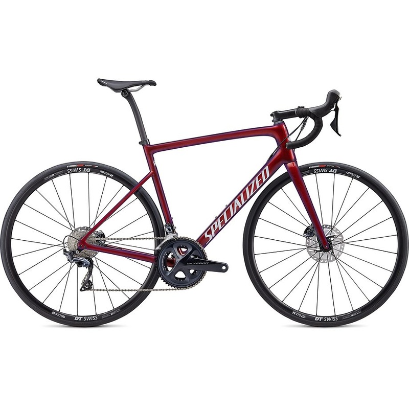 Specialized tarmac sl6 comp disc gloss cast berry/metallic crimson/dove grey 52