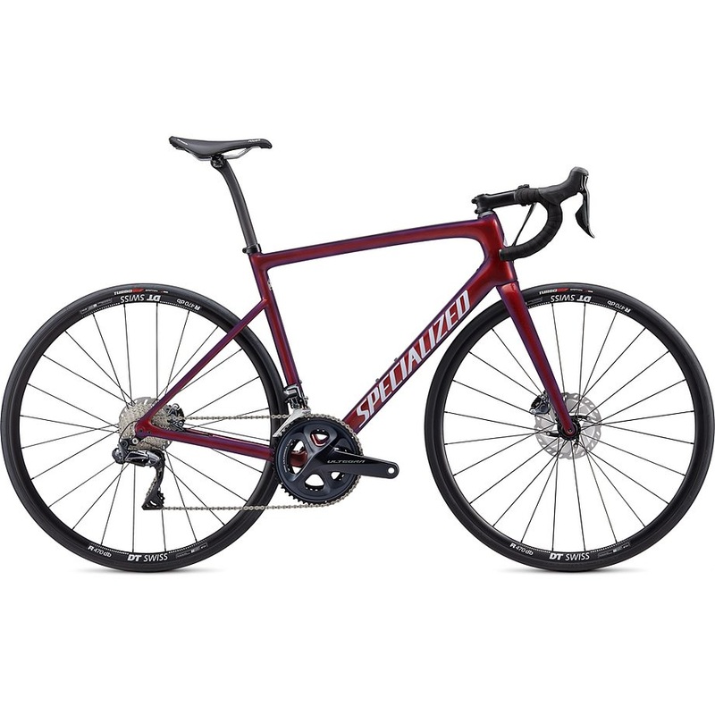 Specialized tarmac sl6 comp disc udi2 gloss cast berry/metallic crimson/dove grey 52