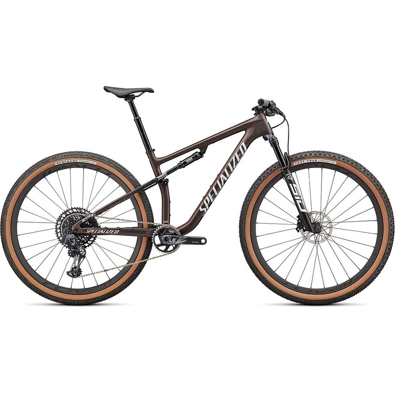 2022 Specialized epic pro bike satin carbon / red-gold chameleon tint / white l
