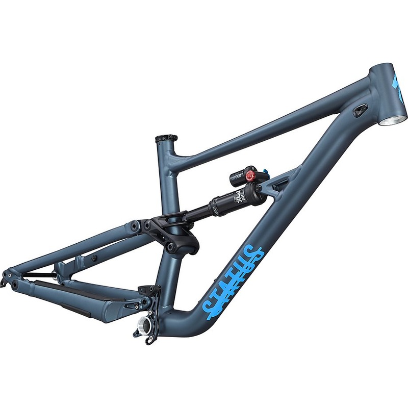 Specialized status 160 frm satin cast battleship / sky blue s1