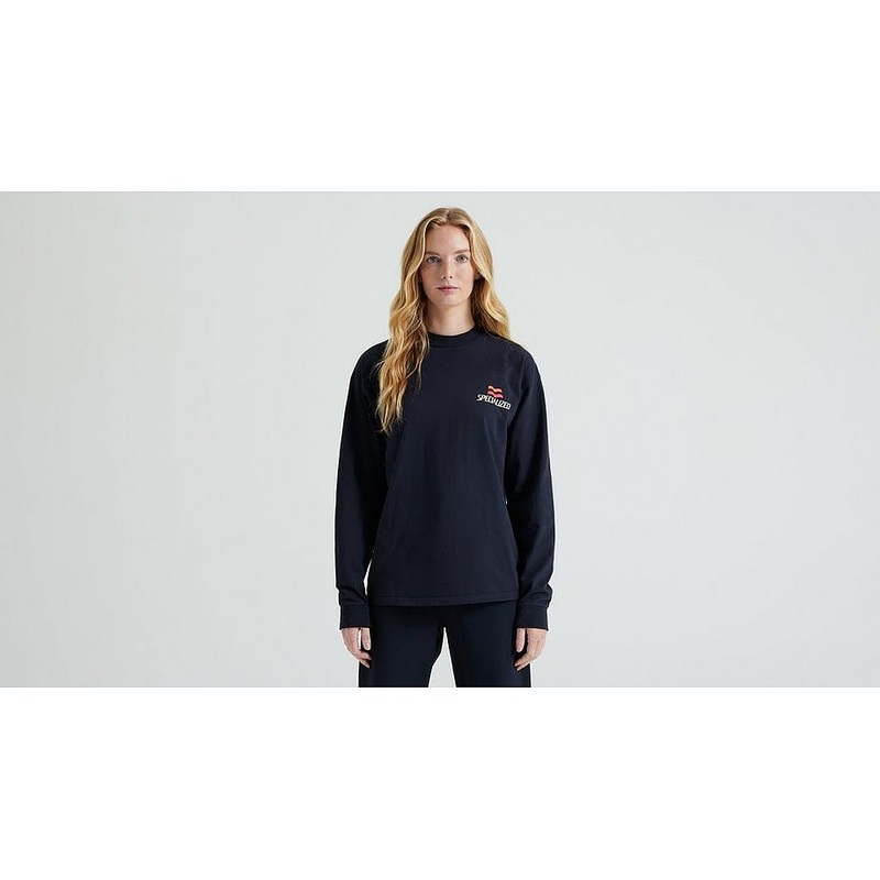 Specialized graphic relaxed tee ls black hrtg graphic l