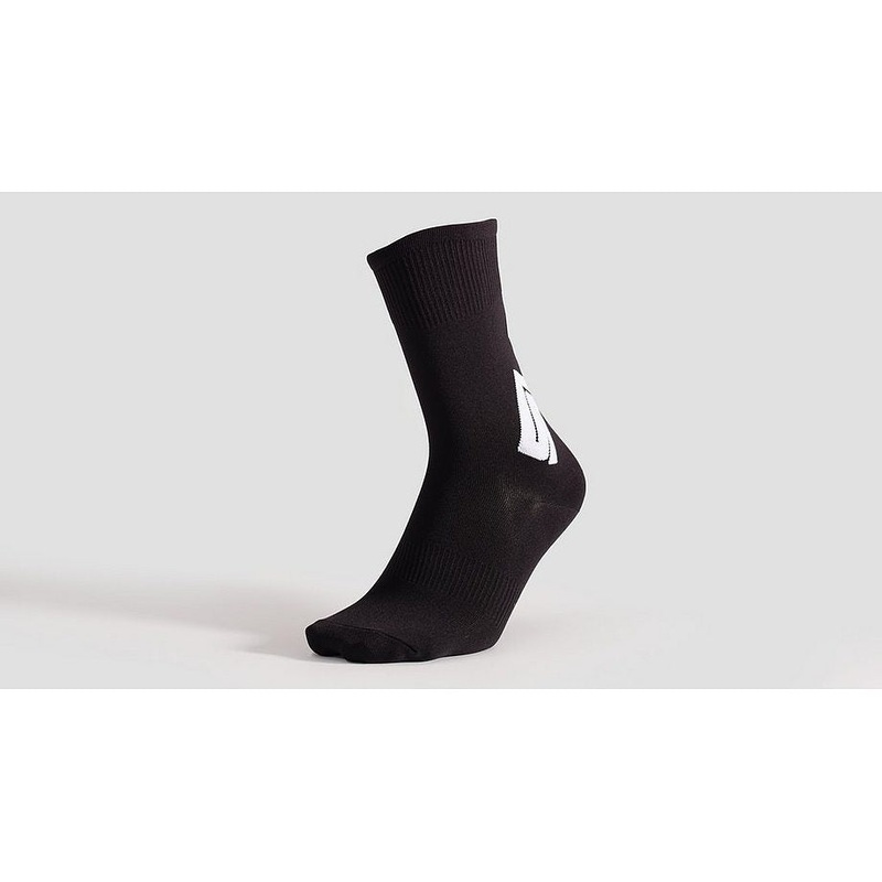 Specialized tagged sock white/black m