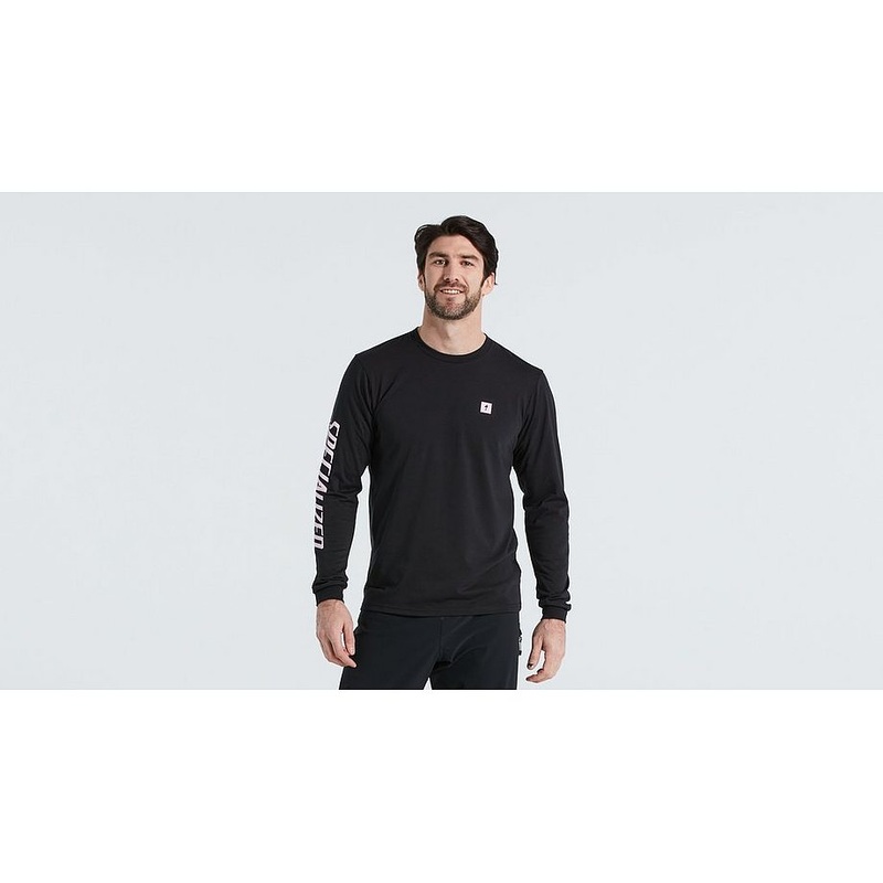 Specialized altered tee ls men black xs