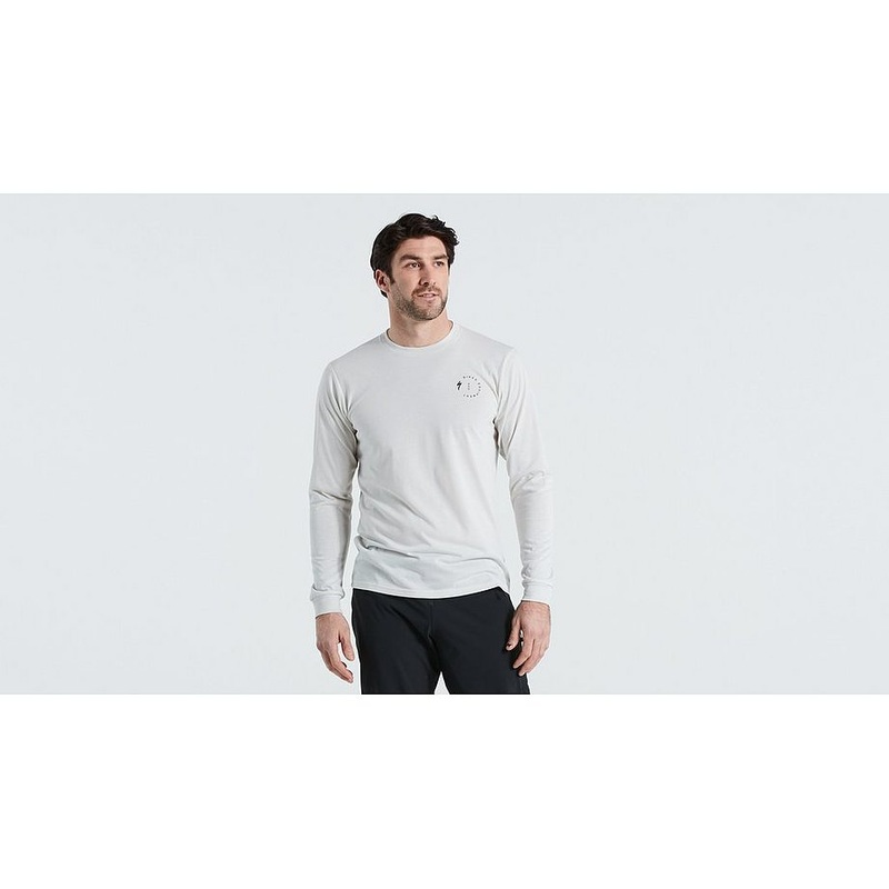 Specialized stoke tee ls dove grey xxl