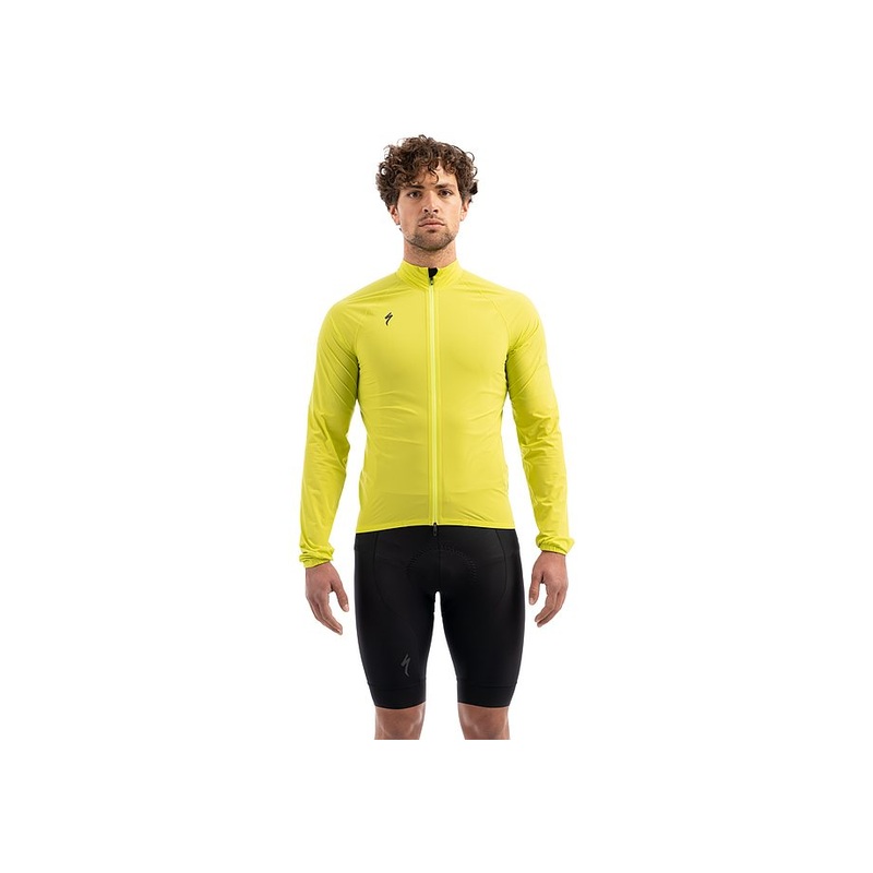 Specialized deflect h2o pac jacket hyper green l