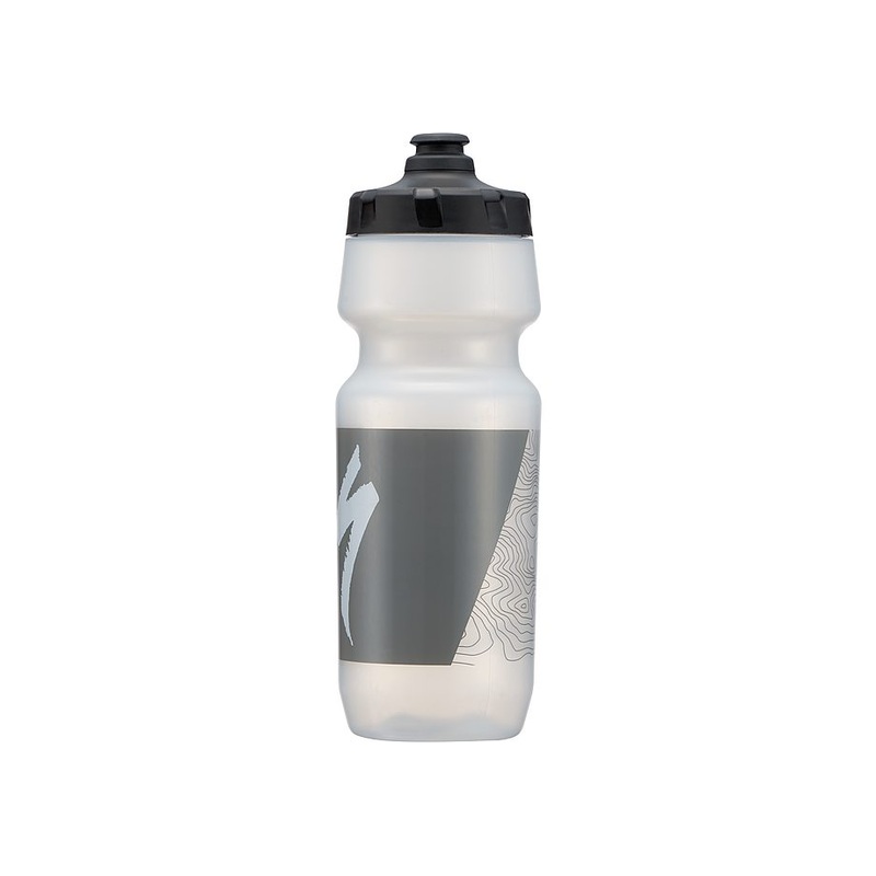 Specialized 24 oz bm 2nd gen ea translucent/grey topo block 24-oz