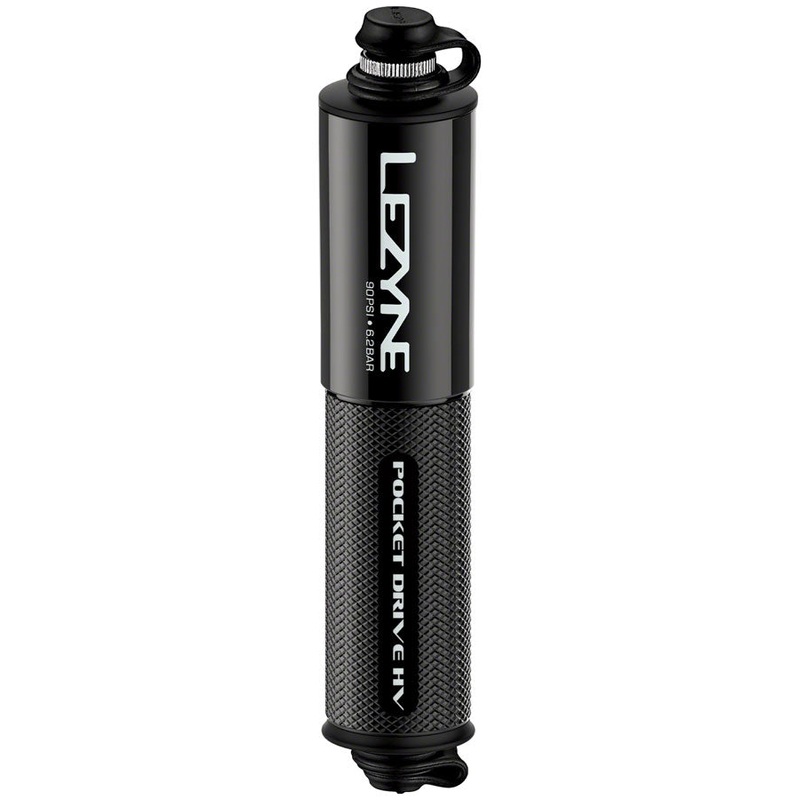 Lezyne Pocket Drive HV Co2 Inflator – Gloss Black