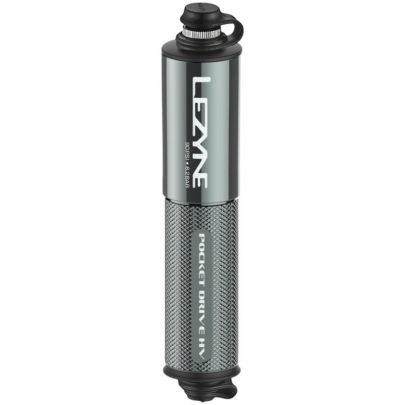 Lezyne Pocket Drive HV Co2 Inflator – Gloss Lite Gray