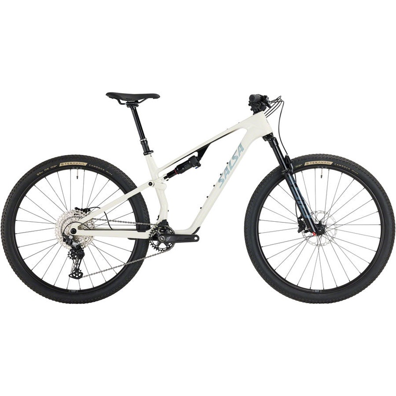 Salsa Spearfish C Deore 12 Bike – 29″ Carbon Bone White Large