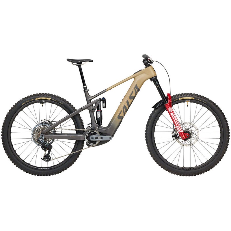 Salsa Notch C GX AXS Transmission Ebike – 29″ Carbon Black / Walnut Medium