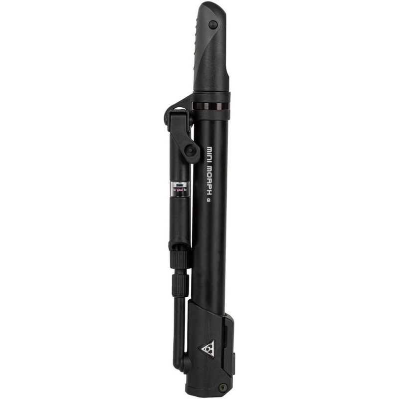 Topeak Mini Morph G Pump – with Gauge Black 140psi