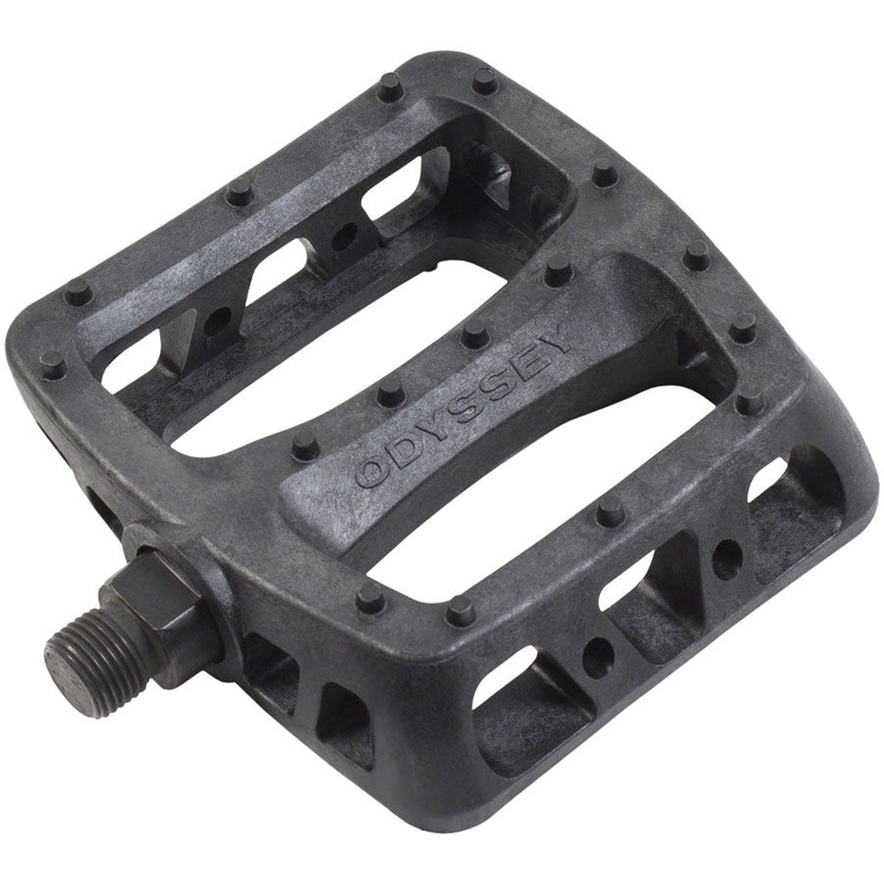 Odyssey Twisted PC Pedals – Platform Composite/Plastic 9/16″ Black