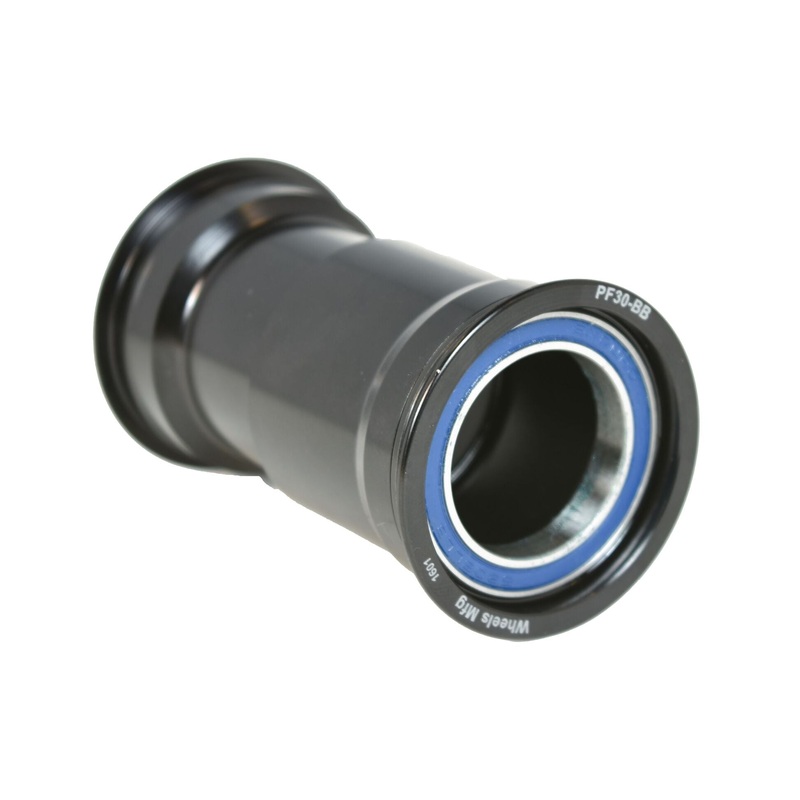 Wheels Manufacturing PressFit 30 Bottom Bracket ABEC-3 Bearings BLK Cups
