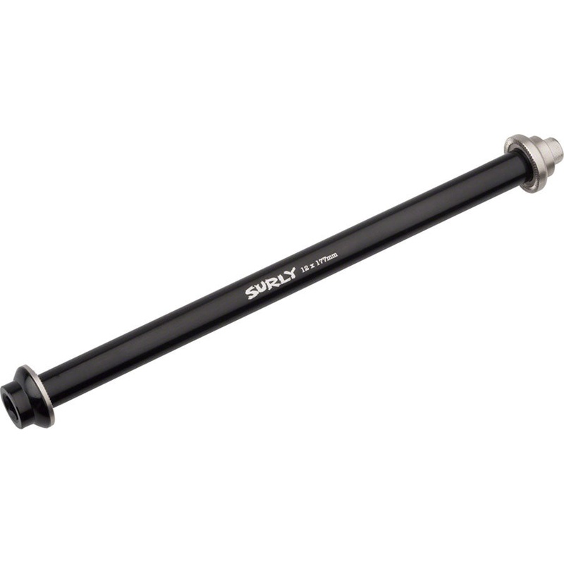 Surly Rear Thru-Axle – 12×177 mm Stainless Black
