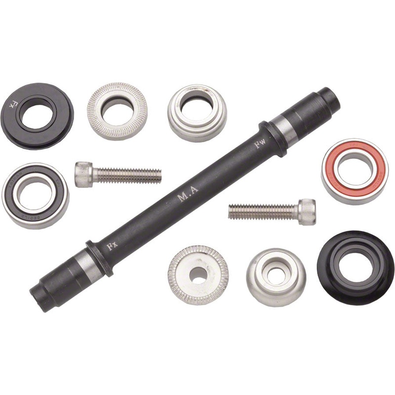 Surly Ultra New Hub Axle Kit for 120mm Rear Fix/Fix Black