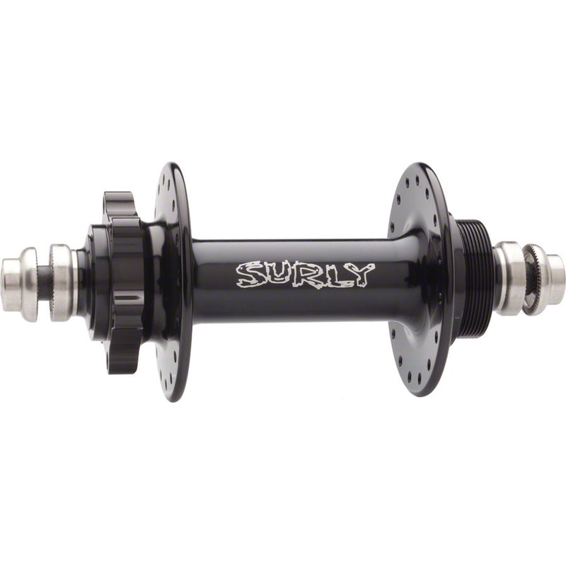 Surly Ultra New Rear Hub – Threaded x 135mm 6-Bolt Threaded Black 32H