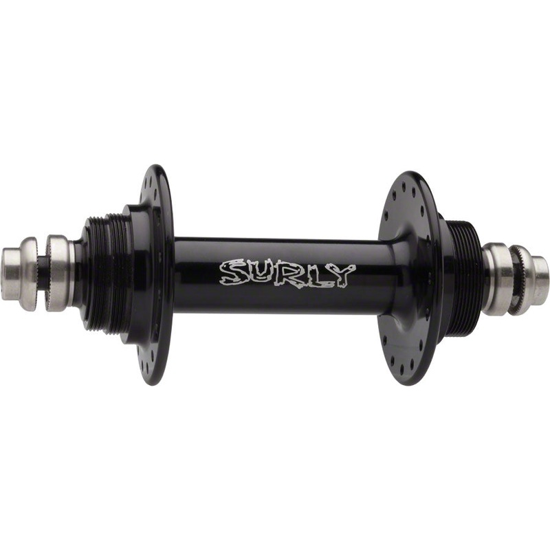 Surly Ultra New Rear Hub – Threaded x 135mm Rim Brake Fixed/Free Black 32H