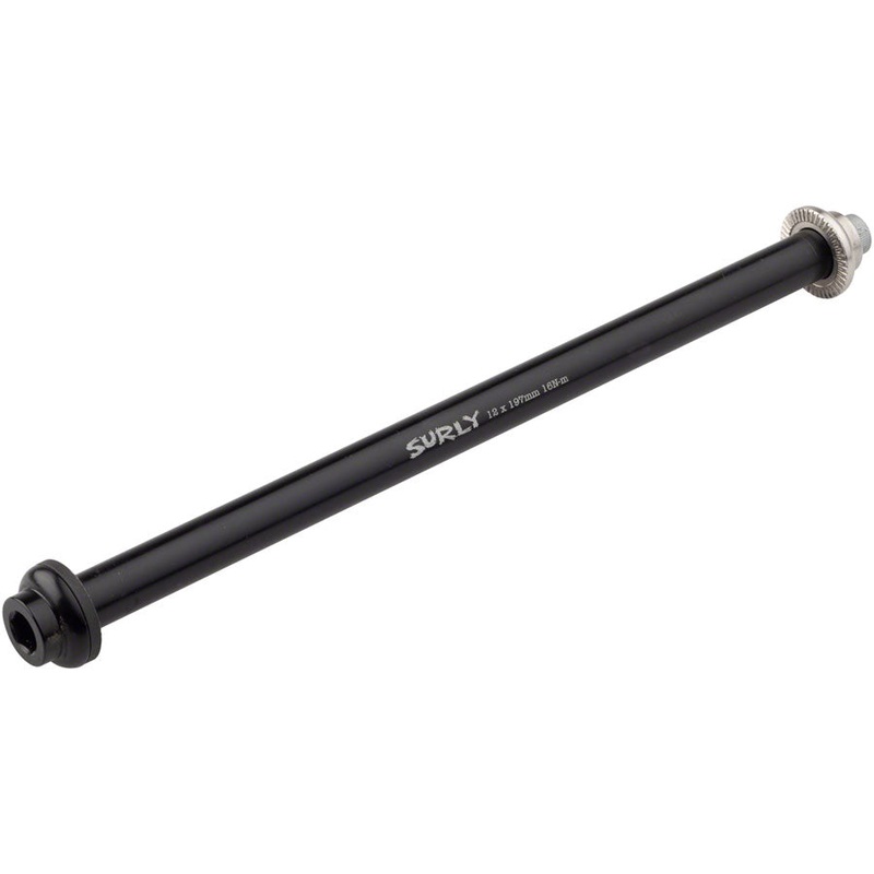 Surly Rear Thru-Axle – 12×197 mm Chromoly Black