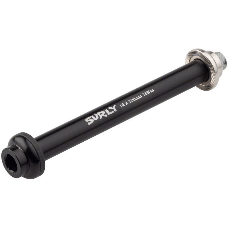 Surly Front Thru-Axle – 12×100 mm Chromoly Black