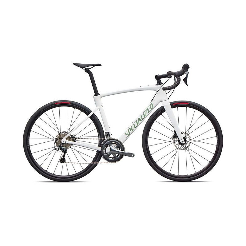 2026 Specialized Roubaix Base Bike Gloss White/Pistachio 58