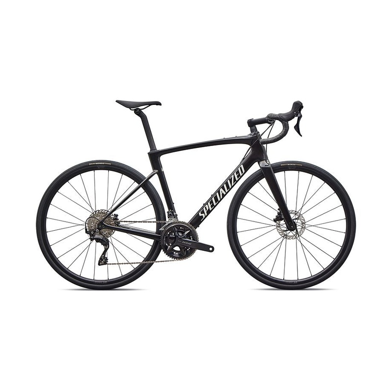 2026 Specialized Roubaix Sport Bike Gloss Obsidian Metallic/Dune White 49