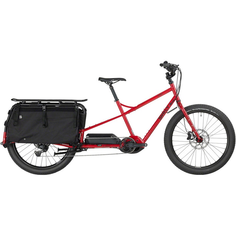 Surly Big Easy Cargo Ebike – 26″ Steel Pile of Bricks Red Medium