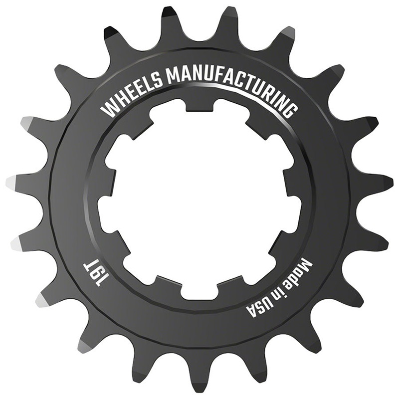 Wheels Manufacturing SOLO-SPEED Cog – 19t Fits SOLO-SPLINE SOLO-XD kits BLK