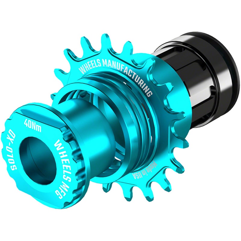Wheels Manufacturing SOLO-XD XD/XDR Single Speed Conversion Kit – 18t For SRAM XD/XDR Freeubs Teal