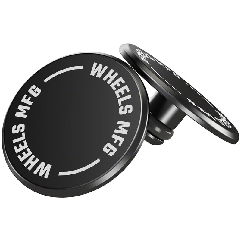 Wheels Manufacturing Wheels Manufacturing Standard Thru Axle Cap Set – Black