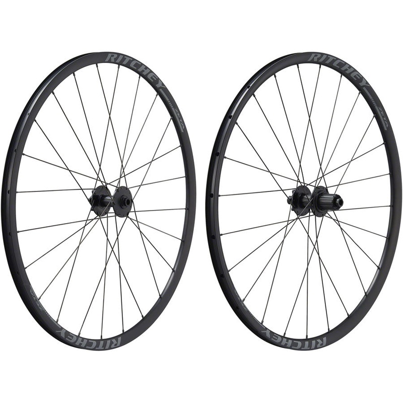 Ritchey Comp Zeta Wheelset – 700c 12 x 100mm 12 x 142mm 6-Bolt HG11 Road BLK
