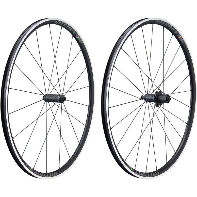 Ritchey WCS Zeta Wheelset – 700c QR x 100/130mm Rim Brake HG 11 Road Black