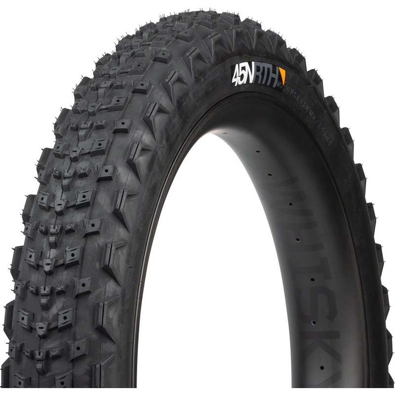 45NRTH Dillinger 4 Tire – 26 x 4.2 Tubeless Folding BLK 120 TPI Custom Studdable