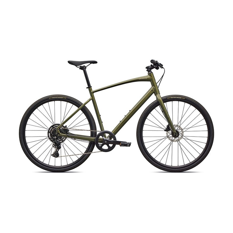 2026 Specialized Sirrus X 2.0 Km Bike Gloss Laruel Green Metallic / Sandstone Metallic Frost Reflective L