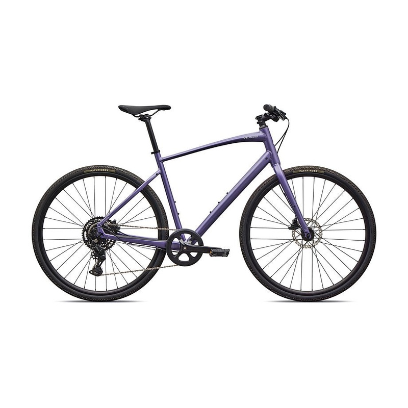 2026 Specialized Sirrus X 2.0 Km Bike Satin Mauve Metallic / Dolomite Metallic Frost Reflective Xl