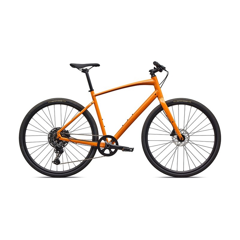 2026 Specialized Sirrus X 3.0 Km Bike Gloss 50% Cqv Reflex Fine Viloet Ghost Pearl Over Orange Zest / Desert Metallic Frost Reflective L