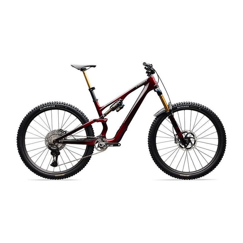 2026 Specialized Stumpjumper 15 S-Works Di2 Bike Gloss Solidity Metallic / Bordeaux Metallic / Brushed Chrome S2