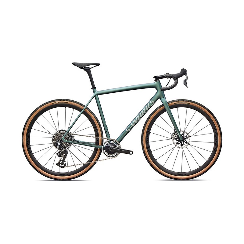 2026 Specialized Crux S-Works Bike Premium Fjord/Dolomite Metallic 61