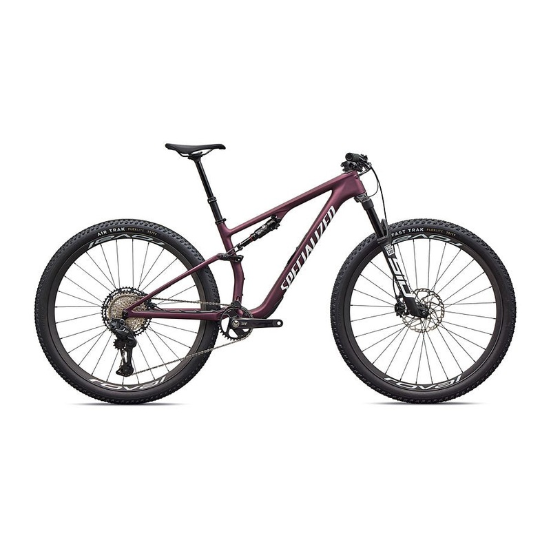 2026 Specialized Epic 8 Expert Di2 Bike Satin Bordeaux Metallic / White Xs