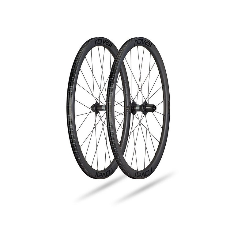 Roval rapide c 38 disc wheelset satin carbon/black 700c