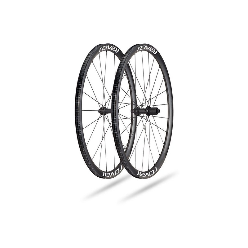 Specialized alpinist clx ii wheel satin carbon/gloss white 700c front