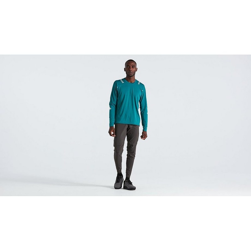 Specialized trail air jersey ls men tropical teal xxl